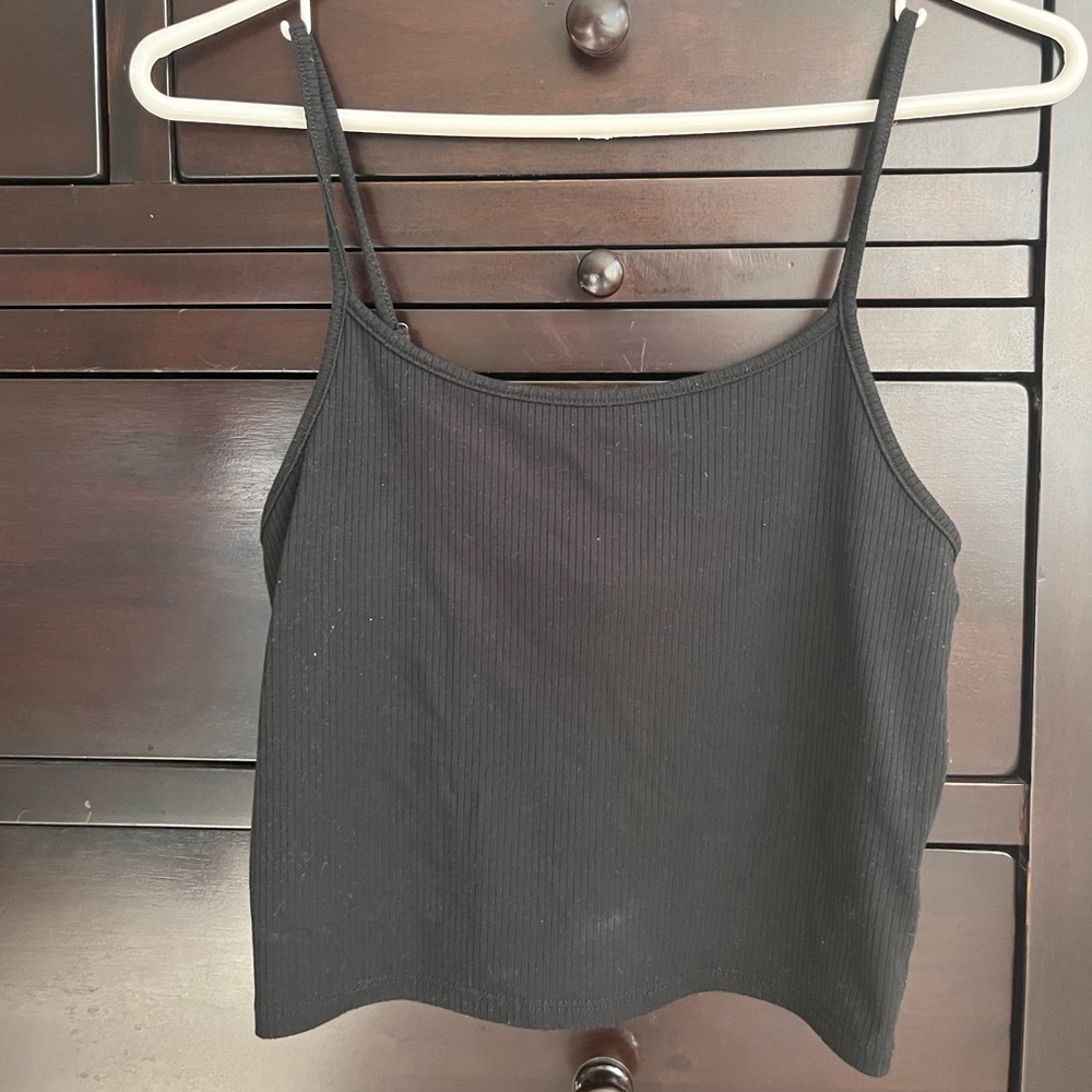 American Eagle ribbed cropped cami